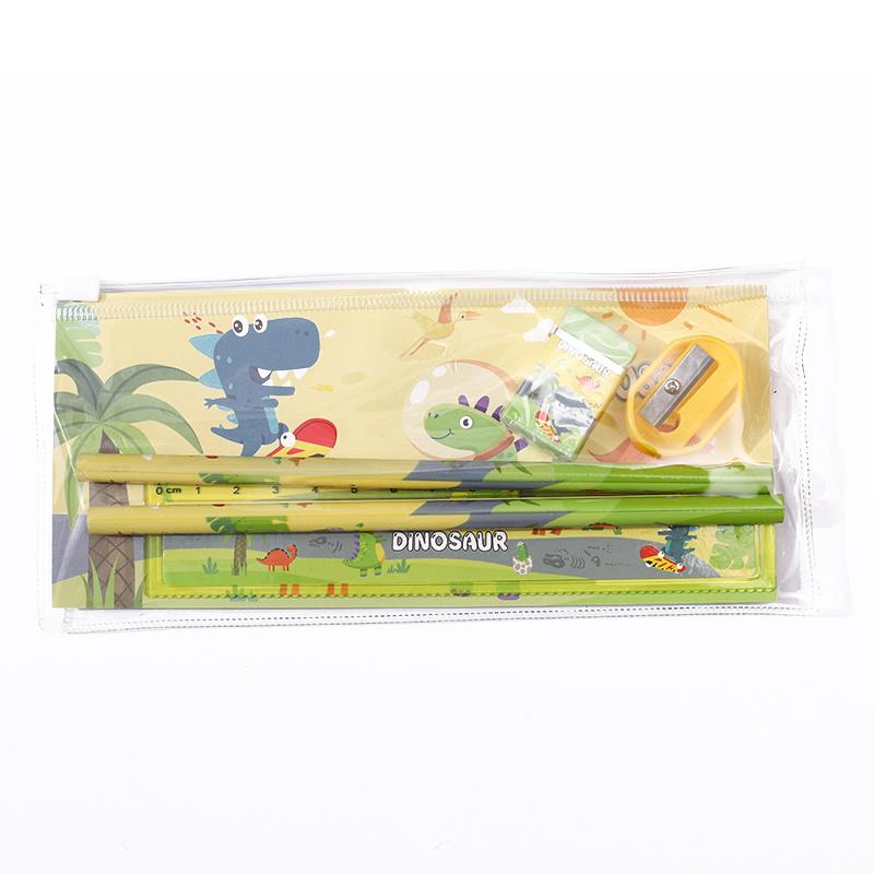 5KS Studentská papírnická sada Dárková krabička Zpátky do školy pro Děti Studenty Domov