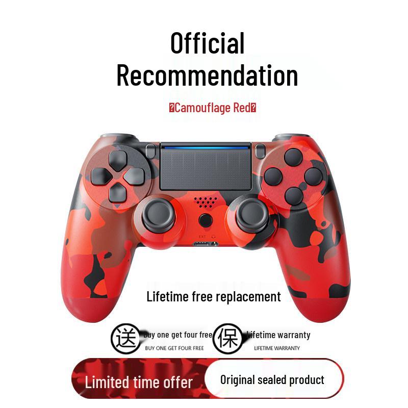 Compatible Wireless Bluetooth Controller for PS4 Pro, PC, Steam, iOS, and Mobile Devices