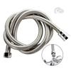 Stainless Steel Shower Hose Explosion-Proof Large Flow Compression Resistance 2M Shower Hose Shower Hose Showerhead Hose