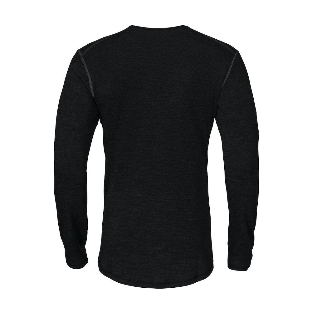 Projob Mens Wool Round Neck Thermal Top