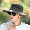 Nylon Fisherman's Hat Quick-dry Portable Hiking Cap Fashion Sun Hat  Summer