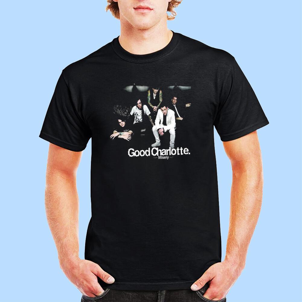 

NWT Good CharlotteMisery America Black Tshirt Size S to 5XL Unisex T-Shirt XXXXL