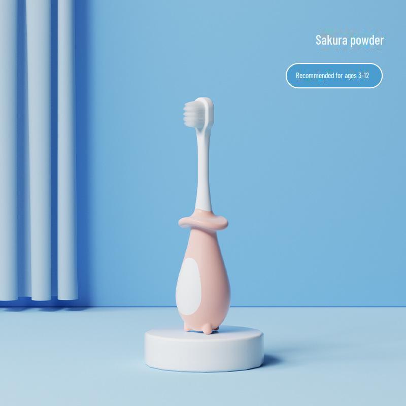 

Aimi Aimi зубная щетка в форме пингвина, двойная упаковка, мягкая щетина для младенцев, для бережной защиты зубов