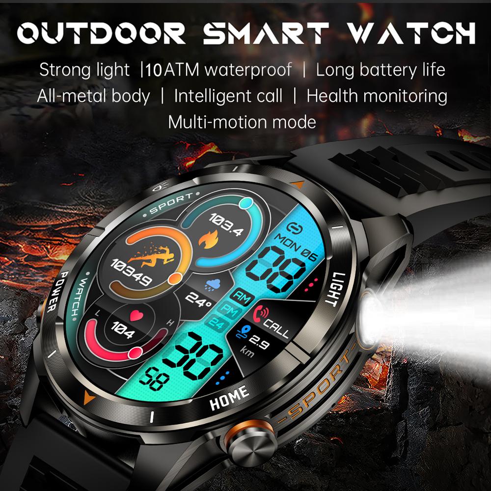 New 100+Sports Modes SmartWatch Men Health Monitoring Music Control Heart Rate Blood Pressure Monitoring  Smart Watch Men