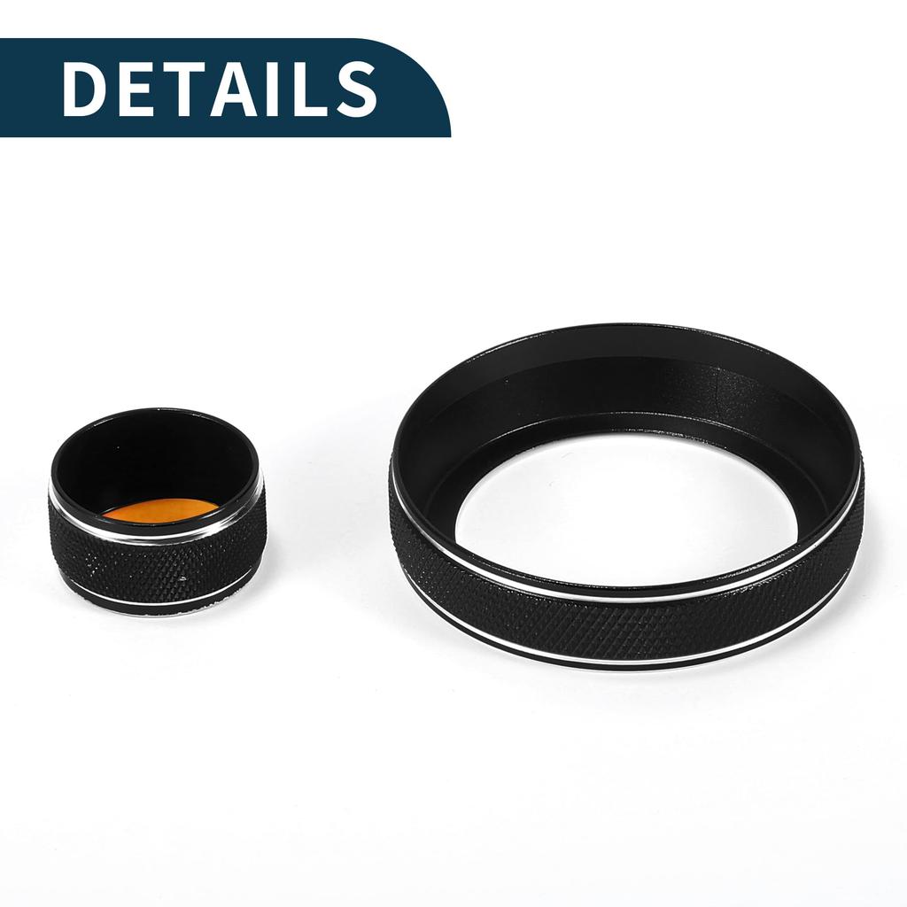 TUCKBOLD AC Air Conditioning Media Volume Control Switch Knob Cover Ring for Land Rover