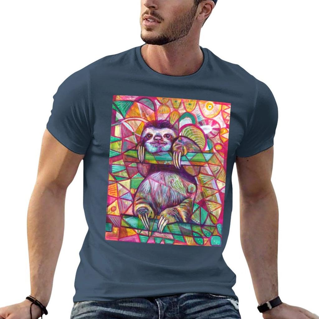Sloth Love TShirt Essential T Shirt T Shirts for Man Cotton Soft TShirt