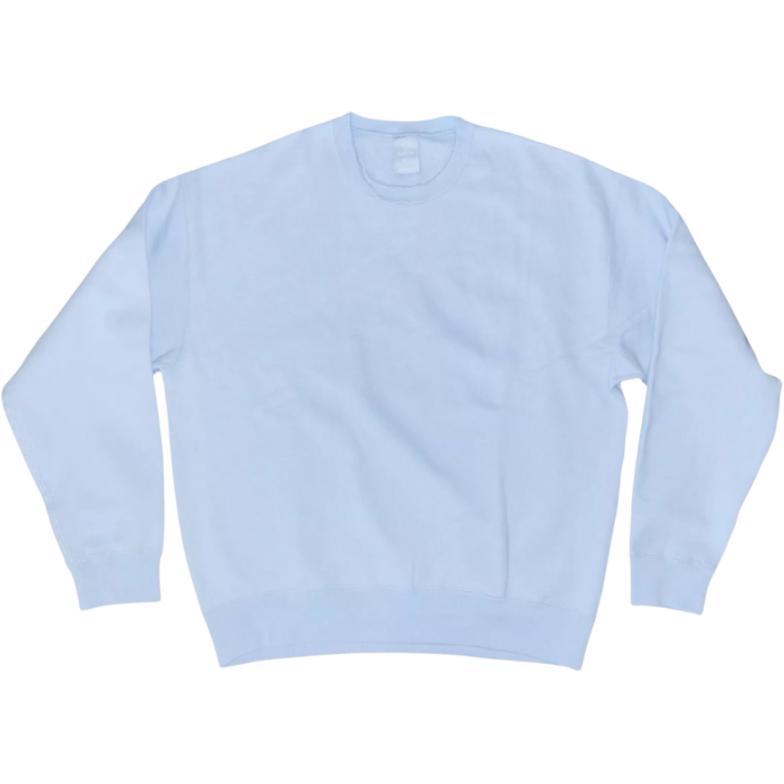 Nike Solid Color Crew Neck Pullover Long Sleeve Sweatshirt Men Sweatshirt Cobalt-Blue FQ3553-441