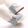 Stivali Invernali Bambini Maschi Femmine Neve Suola Morbida Antiscivolo Caldi Scarpe Piatte Primi Passi del Bambino Scarpe Stivali