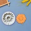 Weiche Silikon Backform Schmuckguss DIY 3D Blumenform Epoxidharzform Gänseblümchen Seifenherstellung Basteln Kerzenform Heimdeko