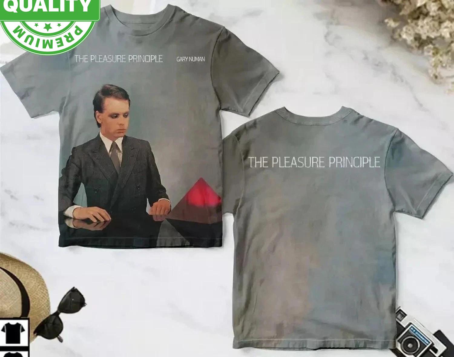 Gary Numan The Pleasure Principle 3D AOP Shirt Polyester Size S-6XL E2123 S