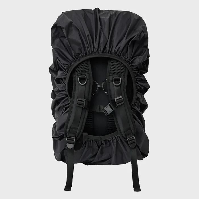 Packable Bag Rain Cover Black