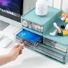Schreibtisch Stapelbare Aufbewahrungsschublade Home Office Schreibwaren A4 A5 Papier Dokumente Aufbewahrungsbox Make-up Kosmetik Organizer