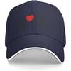I Love My Hot Wife Graphic Baseball Cap Polyester Adjustable Casual Summer Beach Hat