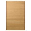 VidaXL Bambusteppich 100 x 160 cm Braun