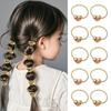 10 Pezzi Corda per Capelli Super Elastica Tessuto Morbido Elastici per Capelli a Forma di Cuore Decorazioni per Capelli Festive Accessori per Acconciature Fai da Te