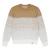 FERRAROMILANO Men'S Two-Tone Round Sweater Dark Beige (Am0Drd15154)