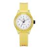 Q&Q SmileSolar Watch Solar Analog Matching Style Waterproof Urethane Belt RP29-008 Women's Yellow