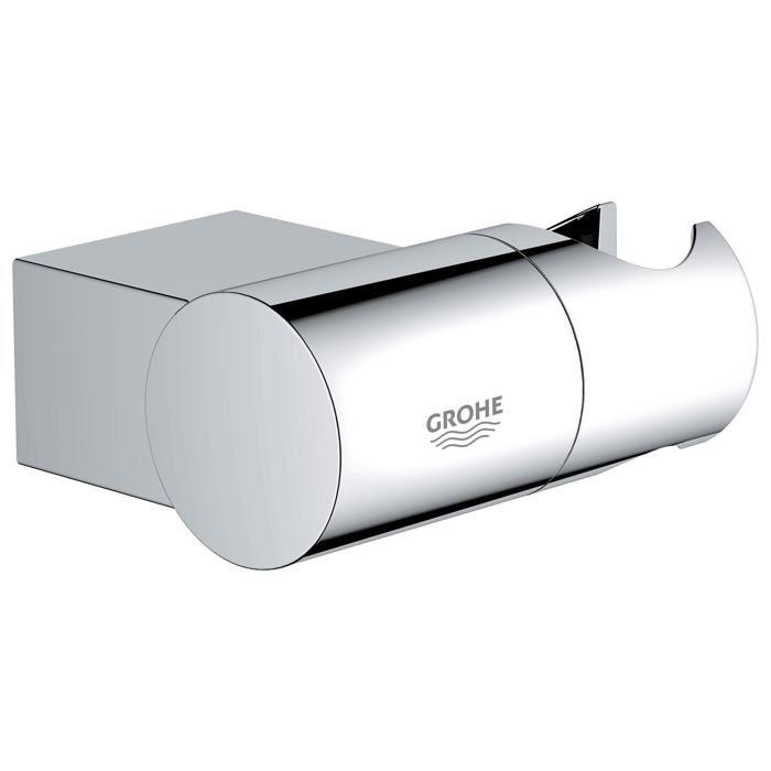 Support flexible de douche - grohe - 27055000 - orientable - métal - chromé brillant