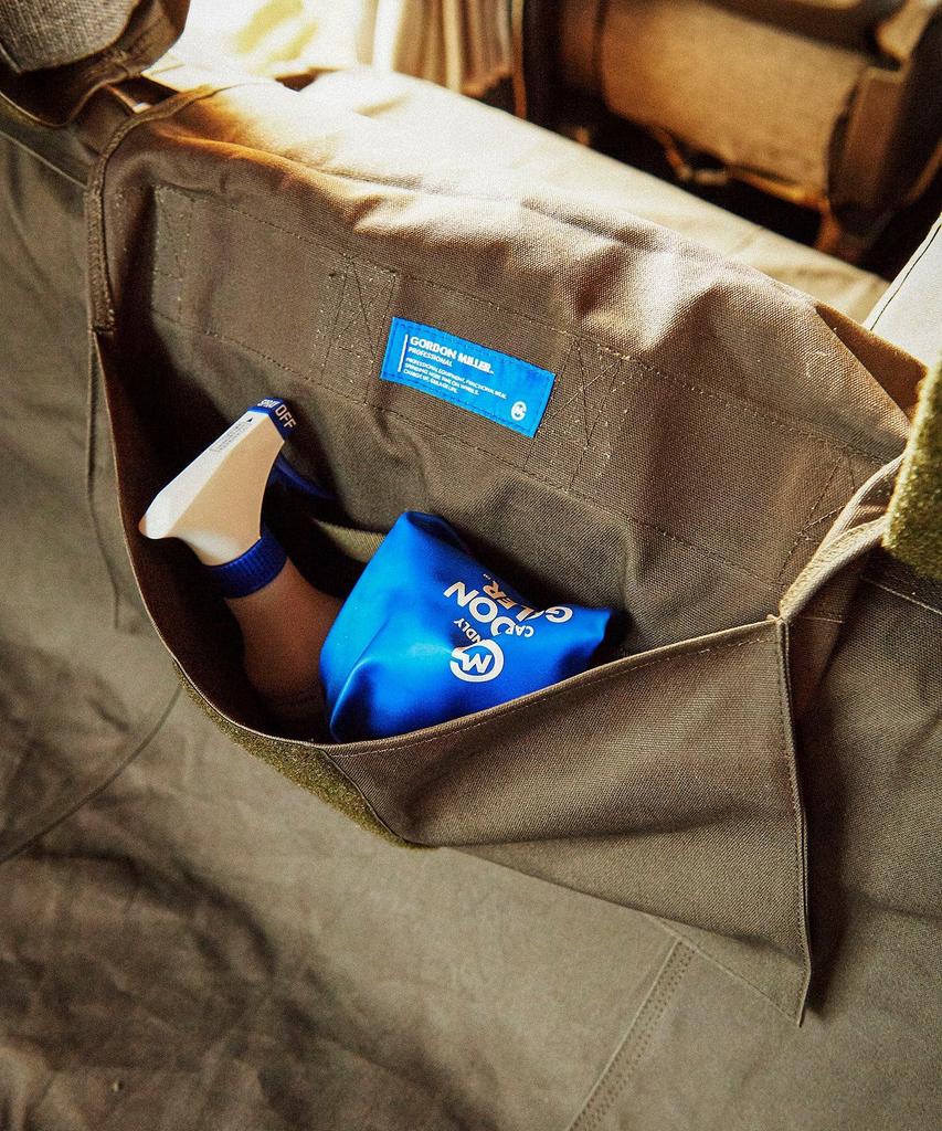 GORDON MILLER Recycled Canvas Cargo Single Luggage Olive 1726400 Mat, Seat, Water-Repellent, Stain-Resistant, Universal, Drab,