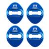 Car-Styling Car Door Lock Cover Auto Emblems Case For Mazda 3 6 Atenza Axela Demio CX3 CX5 MP MS RX8 Car Accessories