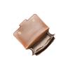 Michael Kors Heather Monogram Leather Color-Block Chain Classic Commuter Fashion Fabric Shoulder Crossbody Flap Bag Women Bags Brown 30S2G7HL3J-230