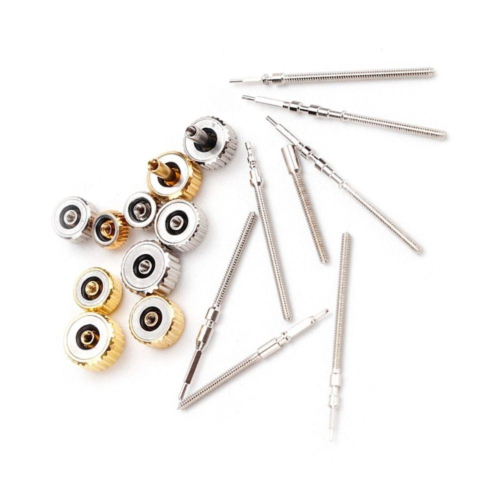 Assorted Kit Watch Crown Spring Bar Set Watch Stem Extender  Replacement Parts