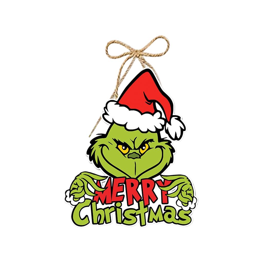 Dekoracja Świąteczna Papierowa Wisząca Kreatywna Zawieszka na Jedne Drzwi do Dekoracji Sceny Impreza