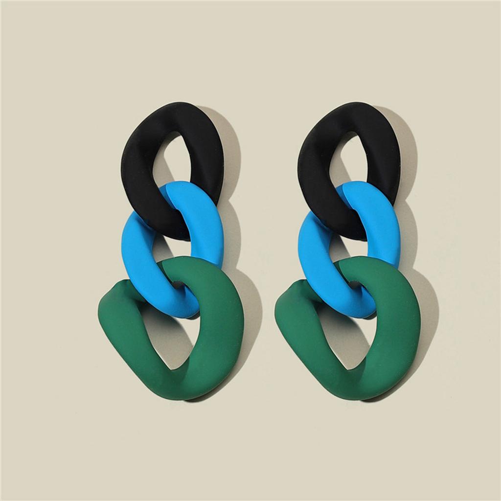 Irregular Acrylic Earrings Unique Fashion Earrings Lightweight and Comfortable Studs Earrings Suitable for Daily Wear