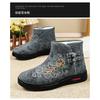 Women's Winter High-top, Ethnic Wind and Snow Boots, Embroidered Boots, Women's High-top Cold-proof Women's Boots, Thickened Warm Cotton Boots