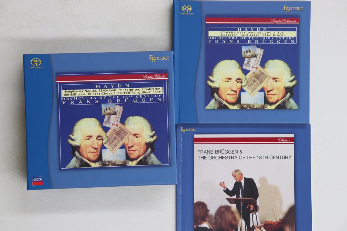 

CD ФРАНС БРЮГГЕН ОРКЕСТР XVIII ВЕКА Симфонии Гайдна SACD Гибридный ESSD90202 ESOTERIC COMPA 201 Япония Классика Б/У