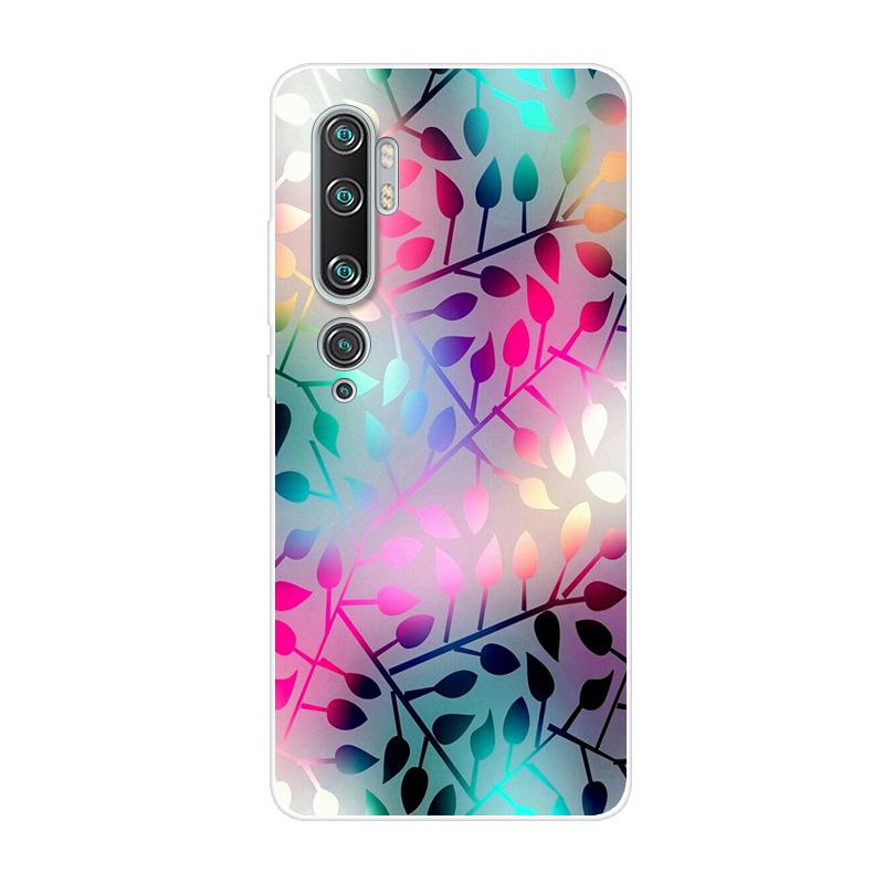 For Xiaomi Mi Note 10 Case Soft Silicone Back Cover Phone Case on For Xiaomi Redmi Note 10 Pro Coque For Xiomi Mi Note10 Pro