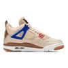 Air Jordan 4 Retro GS Wild Things Kids Sneakers Cream Sail University-Red DH0572-264