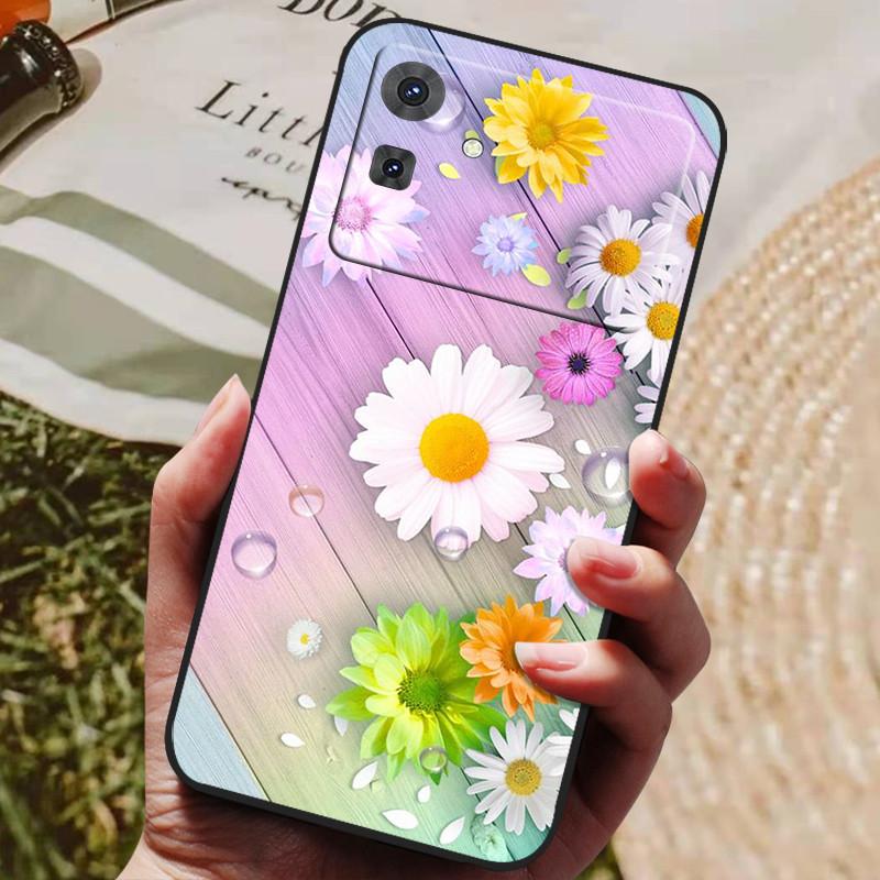 For Cubot Note 21 Case Note21 Cool Painted Silicone TPU Soft Cover for CUBOT Note 21 4G Global Cases Full Protective Phone Shell