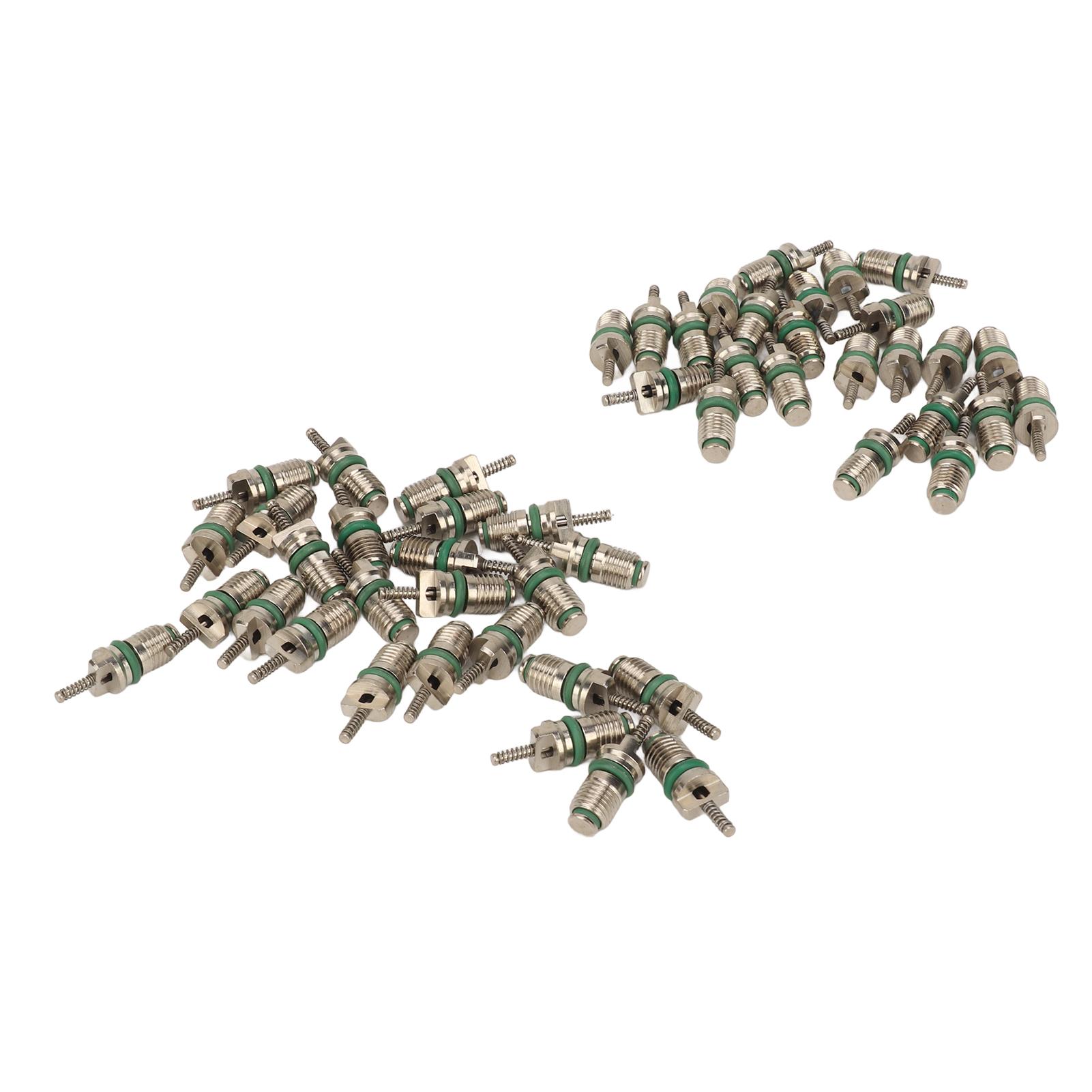 

50 шт. R134A автомобильный кондиционер золотник стальной устойчивый к давлению комплект сердечника клапана переменного тока HVAC для автомобиля