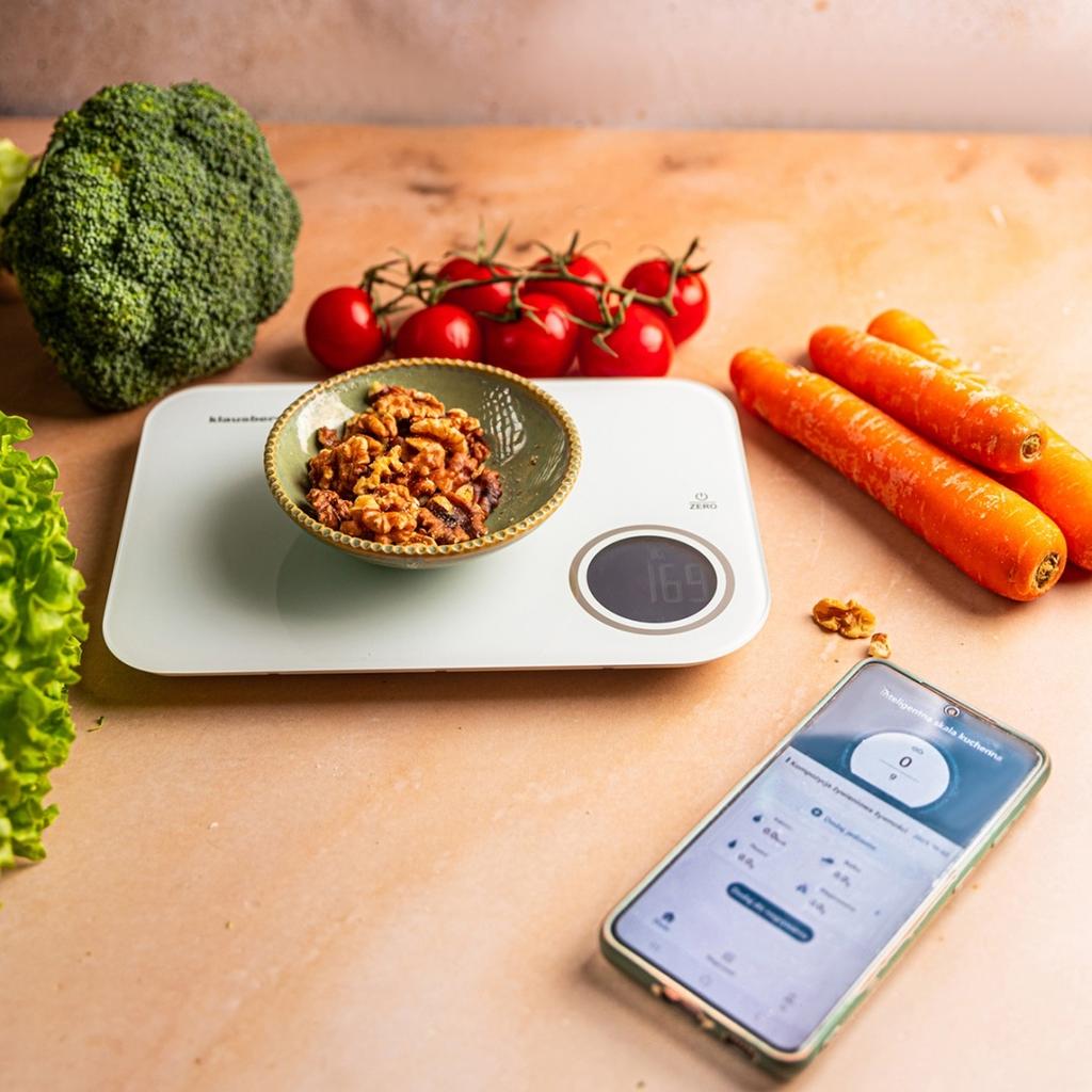 ELECTRONIC KITCHEN SCALE 5kg KLAUSBERG KB-7938 Bluetooth