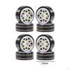 1/18 Tire Wheel Brass Counterweight Wheels RC Car Spare Part High Strength Metal Rim Hub for