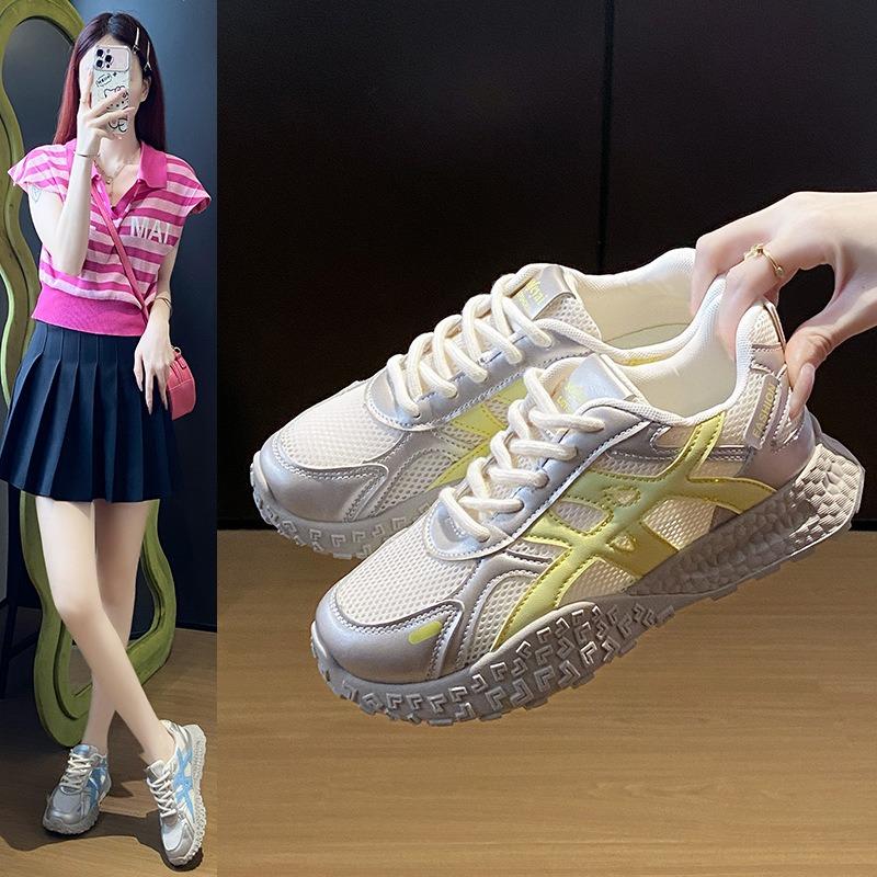 

New Style of Shoes Casual Shoes Sports Versatile Sneakers 35 жовтий