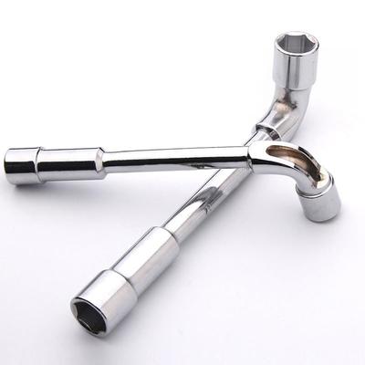 QuickYen L-Typ-Durchgangsschlüssel, Sechskant-Versatz-Steckschlüssel, 10 mm, 12 mm, 14 mm, Winkel, offener Steckschlüssel, L-Typ, Bohrschlüssel, Steckschlüssel, L-Typ, metrisch