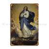 Immaculate Conception Metal Sign Wall Mural Party Vintage Party Designs Tin Sign Poster