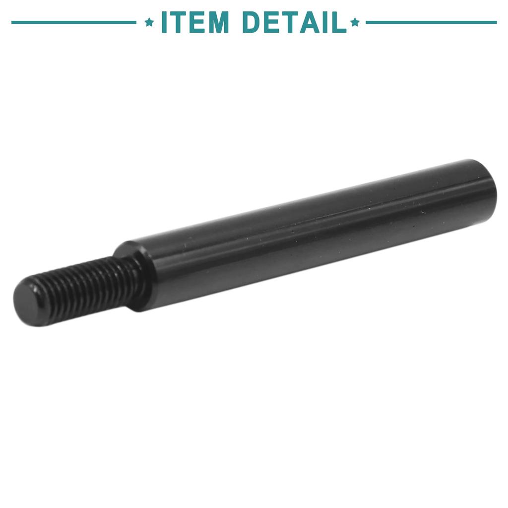 ACROPIX Car Manual Gear Shifter Shift Knob Extension Lever Extension Universal 93mm Black 1pcs