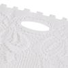 European White Lace Sheer Curtains For Kitchen Valance Window Tulle Curtains Coffee Dividers  Curtain Bedroom Roman Blind