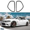 Carbon Fiber Rear Door Speaker Cover Trim For Dodge Charger 2011+ Accessories