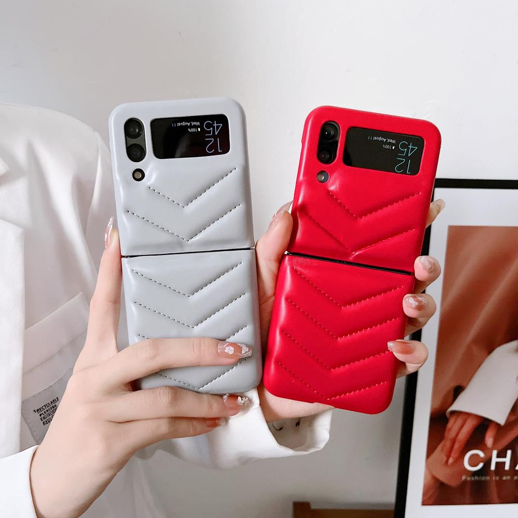Für Samsung Galaxy Z Flip 4 3 Flip4 Zflip3 Hülle Elegant Hautfreundlich Matt Weich Silikon Faltbar Stoßfest Schutzhülle Zubehör