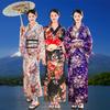 Traditional Japanese Women's Formal Attire Yukata Anime Cosplay Photography Photo Sets Kimono Stage Performance Costumes