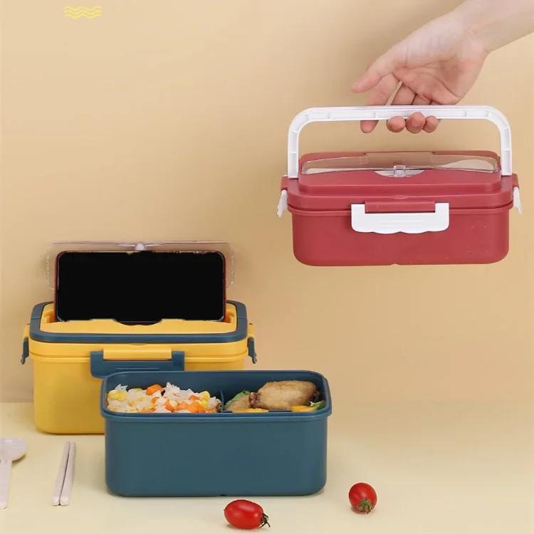 Microwave Bento Box Tableware Food Storage Box Children Kids School Office Portable Bento Box