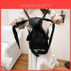 Bagsins Wind Design Large Capacity Womens Backpack With Spliced Stitching For Daily Use