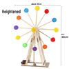 Men’s Birthday Cake Decoration Ferris Wheel Windmill Style