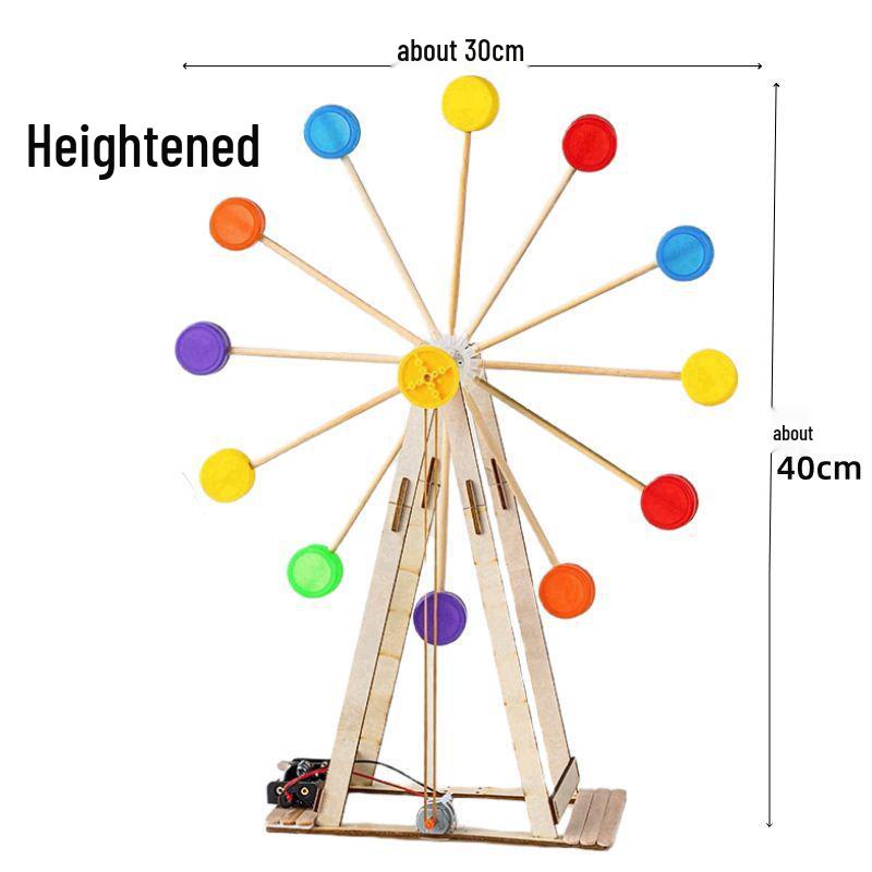 Men’s Birthday Cake Decoration Ferris Wheel Windmill Style