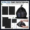 Pump Filter Mesh Bag Durable Mesh Net Bag for Water Pump Filtration with Drawstring Closure Suitable for Various Water Pumps and Filtration Systems