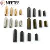 10/30Pcs Meetee Metal Clip Buckles Bag Strap End Stopper Clips Waistband Belt Lock Zipper Tail Buckle Sewing Accessories